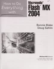 Tapa de How to do everything with Macromedia Flash MX 2004