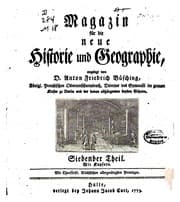 Tapa de Magazin für die neue Historie und Geographie angelegt