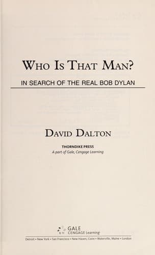 Tapa de Who is that man?