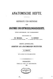 Tapa de Anatomische hefte. abt.1