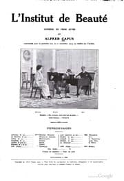 Tapa de L'Institut de beauté