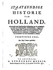 Tapa de Staatkundige historie van Holland ...