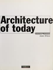 Tapa de Architecture of today
