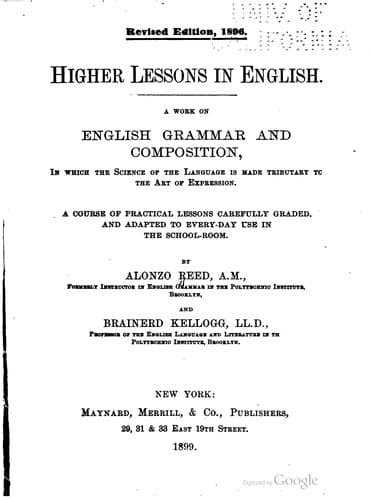 Tapa de Higher lessons in English