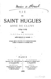 Tapa de Vie de Saint Hugues