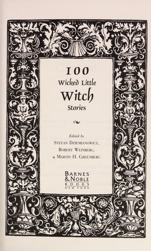 Tapa de 100 wicked little witch stories