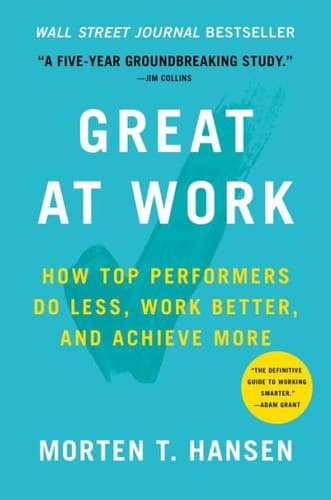Tapa de GREAT AT WORK