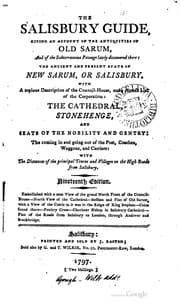 Tapa de The Salisbury guide