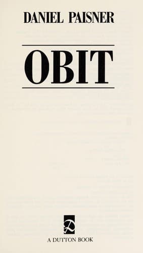 Tapa de Obit