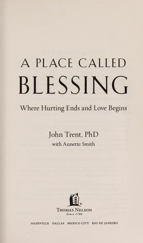 Tapa de A place called Blessing