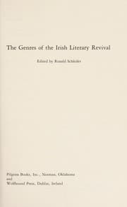 Tapa de The Genres of the Irish literary revival