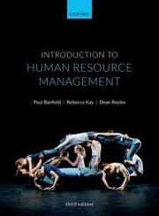 Tapa de Introduction to human resource management