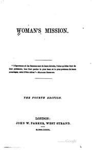 Tapa de Woman's mission