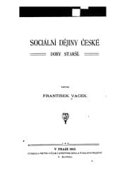 Tapa de Sociální dějiny české: doby starší
