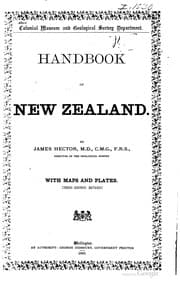 Tapa de Handbook of New Zealand