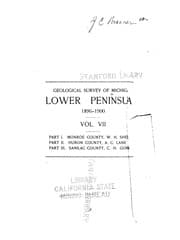 Tapa de Lower Peninsula, 1896-1900