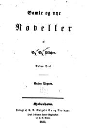 Tapa de Gamle og nye noveller af St. St. Blicher ...
