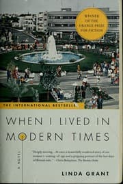 Tapa de When I lived in modern times