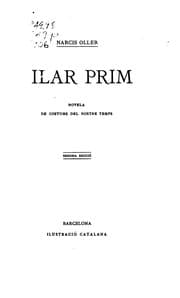 Tapa de Pilar Prim: Novela de costums del Nostre Temps