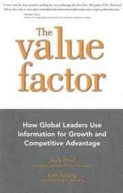 Tapa de The value factor