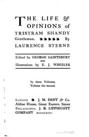 Tapa de The works of Laurence Sterne