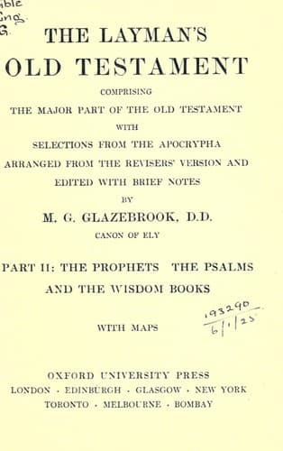 Tapa de The laymans Old Testament