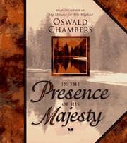 Tapa de In the presence of His Majesty