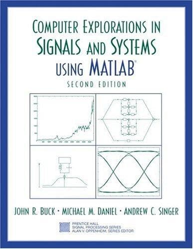 Tapa de Computer explorations in signals and systems using MATLAB