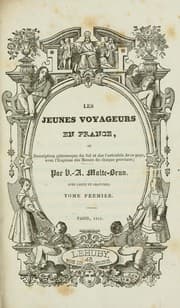 Tapa de Les jeunes voyageurs en France