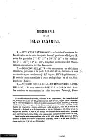 Tapa de Elementos de geografia é historia natural de las Islas Canarias
