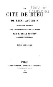 Tapa de La cité de Dieu