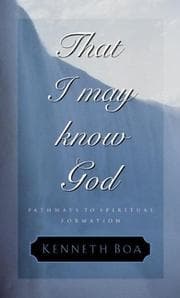 Tapa de That I may know God