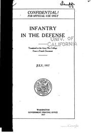 Tapa de Infantry in the defense