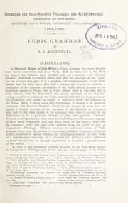 Tapa de Vedic grammar