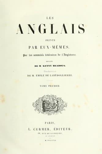 Tapa de Les anglais peints par eux-mêmes