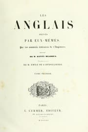 Tapa de Les anglais peints par eux-mêmes