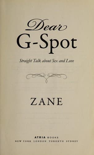 Tapa de Dear G-spot