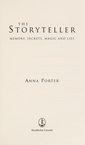 Tapa de The storyteller