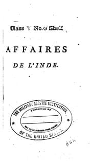 Tapa de Affaires de l'Inde