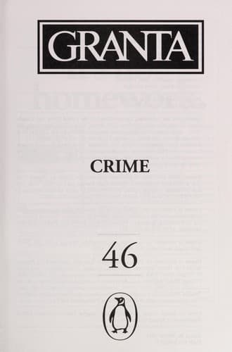 Tapa de Crime