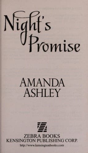 Tapa de Night's promise