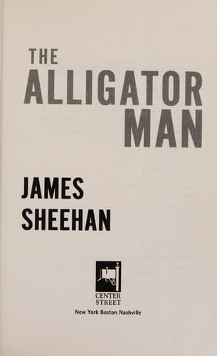 Tapa de The alligator man
