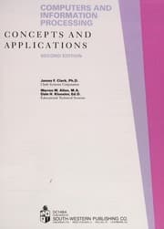 Tapa de Computers and Information Processing