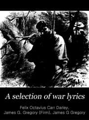 Tapa de A selection of war lyrics