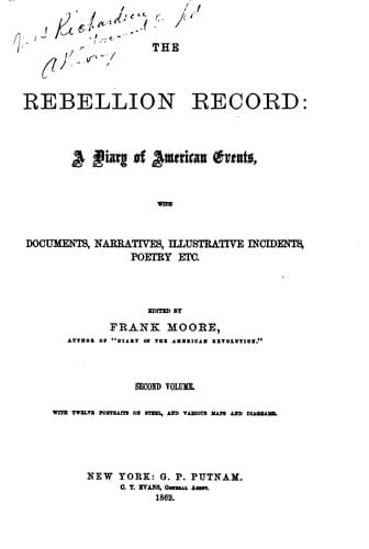 Tapa de The Rebellion record