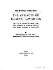 Tapa de ...The message of Israel's lawgivers