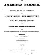 Tapa de The American Farmer