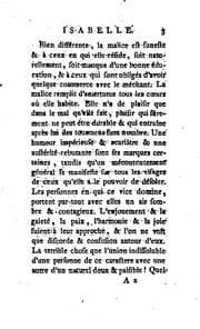 Tapa de Isabelle, ou, La bonté récompensée.: Histoire attendrissante, destinée à instruire le beau sexe ...