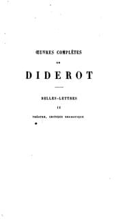 Tapa de Oeuvres complètes de Diderot