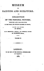 Tapa de Museum of Painting and Sculpture: Or, Collection of the Principal Pictures ...